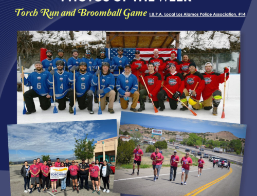 Photos of the Week: Torch Run and Broomball Game