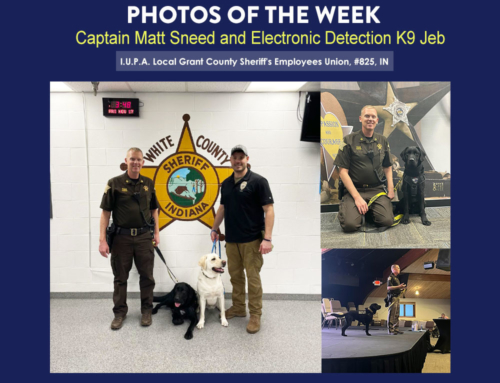 Photos of the Week: Captain Matt Sneed and Electronic Detection K9 Jeb