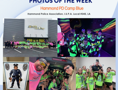 Photos of the Week: Hammond PD Camp Blue